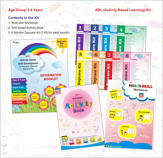 ABL (Activity Based Learning) Kit- Nursery (3-4 Years)