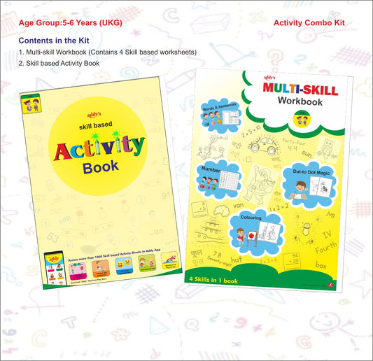 Activity Combo Kit- UKG (5-6 Years)