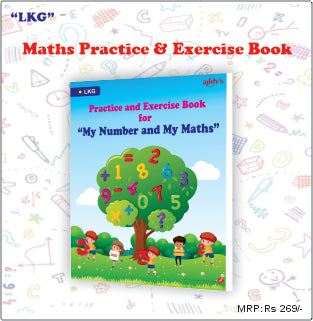 LKG Math Practice Exercises Book