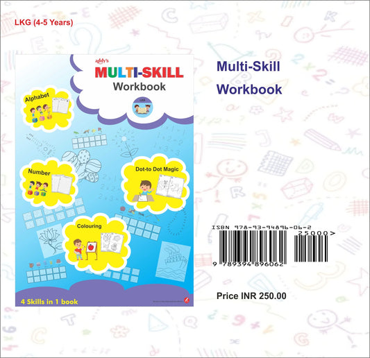 Multi Skill Work Book: 4-5 years