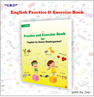 UKG English Practice & Exercises Book